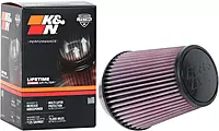 K&N High-Flow Original Lifetime Universal Clamp-On Air Filter RU-1032
