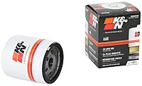 K&N Premium Oil Filter HP-1001 — 20,000 Mile Protection & Wrench-Off Nut