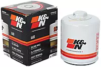 K&N HP-1002 Premium Oil Filter — Wrench-Off, 20,000 Mile Protection