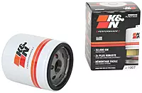 K&N HP-1007 Oil Filter — 20,000 Mile, Wrench-Off