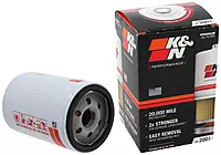 K&N Premium Oil Filter HP-2001 — 20,000 Mile Engine Protection