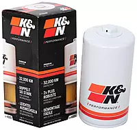K&N Premium Oil Filter HP-4005 — Wrench-Off Nut, 20,000 Mile Protection