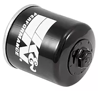 K&N KN-204-1 Motorcycle Oil Filter - High Performance, Wrench-Off Nut