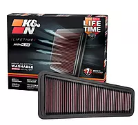 K&N High-Flow Panel Air Filter 33-2281 — Toyota Fit (4Runner/Tacoma/Tundra)