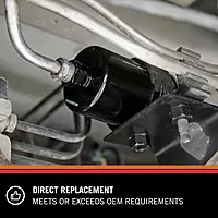 K&N Gasoline Fuel Filter: High Performance Fuel Filter, Premium Engine Protection, Compatible with 1988-2004 Honda/Acura Fuel Injected Gasoline Engines, PF-1200