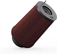 K&N High-Flow Universal Clamp-On Air Filter RC-4780 — 4 In Flange, 9.5 In Height