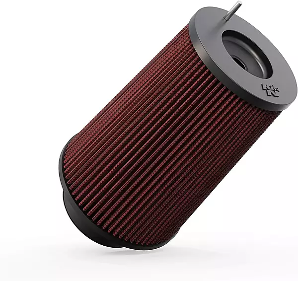 K&N High-Flow Universal Clamp-On Air Filter RC-4780 — 4 In Flange, 9.5 In Height