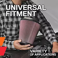 K&N High-Flow Oval Universal Air Filter RC-5178