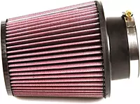 K&N High-Flow Universal Clamp-On Air Filter RE-0950, 3.5in Flange