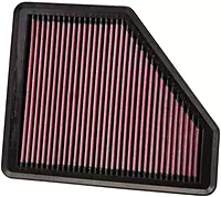 K&N Reusable Washable Engine Air Filter — Compatible with 2008-2012 Hyundai Genesis Coupe, 33-2958
