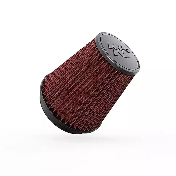 K&N High-Flow Universal Clamp-On Air Filter RF-1041