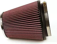 K&N High-Flow Universal Clamp-On Air Filter RF-1041