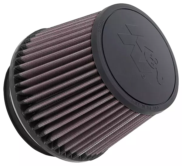 K&N High-Flow Original Lifetime Universal Clamp-On Air Filter RU-1005