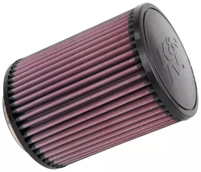 K&N RU-2820 Universal Clamp-On High-Flow Air Filter, 3" Flange, 6.5" H
