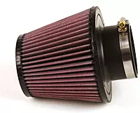 K&N High-Flow Universal Clamp-On Air Filter RU-3580