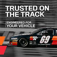 K&N High-Flow Universal Clamp-On Air Filter RU-4990 (3" Flange)