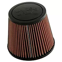 K&N High-Flow Universal Clamp-On Air Filter RU-5172 — 4.875 in Flange, 7.94 in Height
