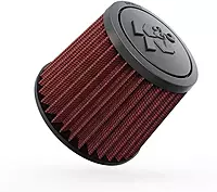 K&N High-Flow Universal Clamp-On Air Filter RU-5172 — 4.875 in Flange, 7.94 in Height