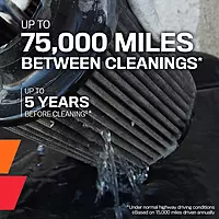 K&N High-Flow Universal Clamp-On Air Filter RE-0850 — 4 in Flange, 6 in Height