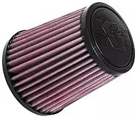 K&N High-Flow Universal Clamp-On Air Filter RU-9630, 2.5in Flange
