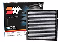 K&N LIFETIME Cabin Air Filter: Premium, Washable, Reusable VF2002