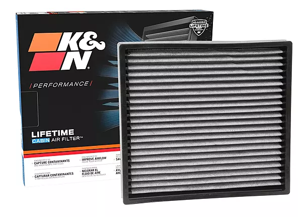 K&N LIFETIME Cabin Air Filter: Premium, Washable, Clean Air for your Cabin - VF2016