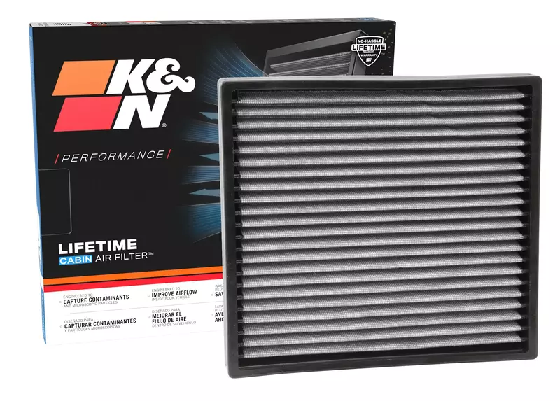 K&N LIFETIME Cabin Air Filter: Premium, Washable, Clean Air for your Cabin - VF2016