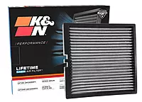 K&N VF2044 Lifetime Washable Cabin Air Filter — 10" x 2" x 11"