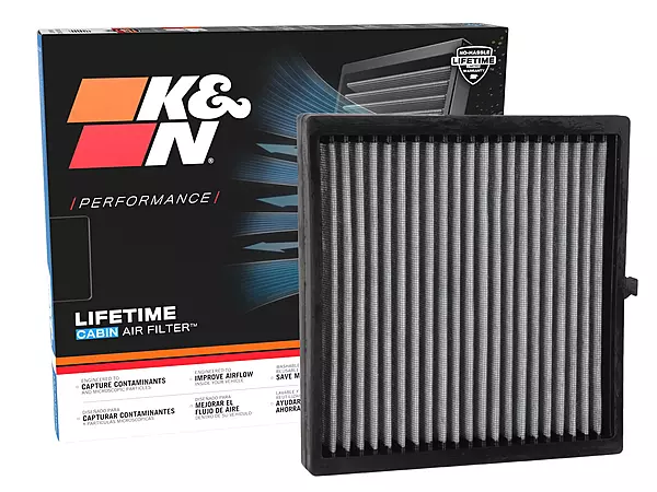 K&N LIFETIME Cabin Air Filter: Premium, Washable, Clean Air for your Cabin: Compatible with 2008-2021 Subaru: Crosstek, Forester, Impreza, Levorg, WRX, STI, VF2055