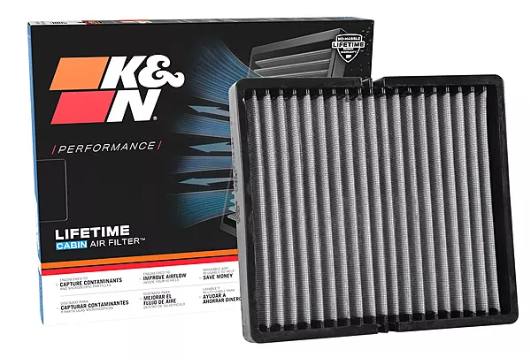 K&N LIFETIME Cabin Air Filter: Premium, Washable, Clean Air for your Cabin: Compatible with 2001-2024 Lexus/Nissan: (See Product Description for Select Models) VF2057