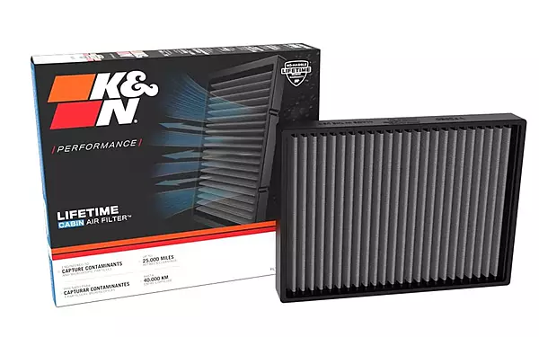 K&N VF2080 Lifetime Washable Cabin Air Filter for Select Toyota/Lexus Vehicles