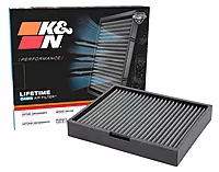 K&N VF3021 Lifetime Cabin Air Filter - Washable, Reusable, 1 Count