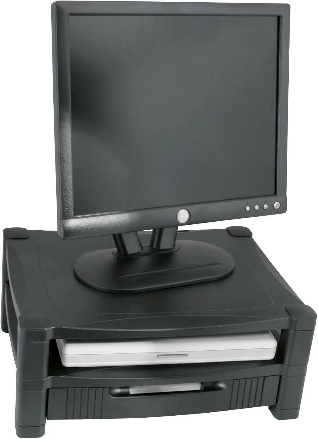 Kantek Adjustable Monitor Stand With Drawer