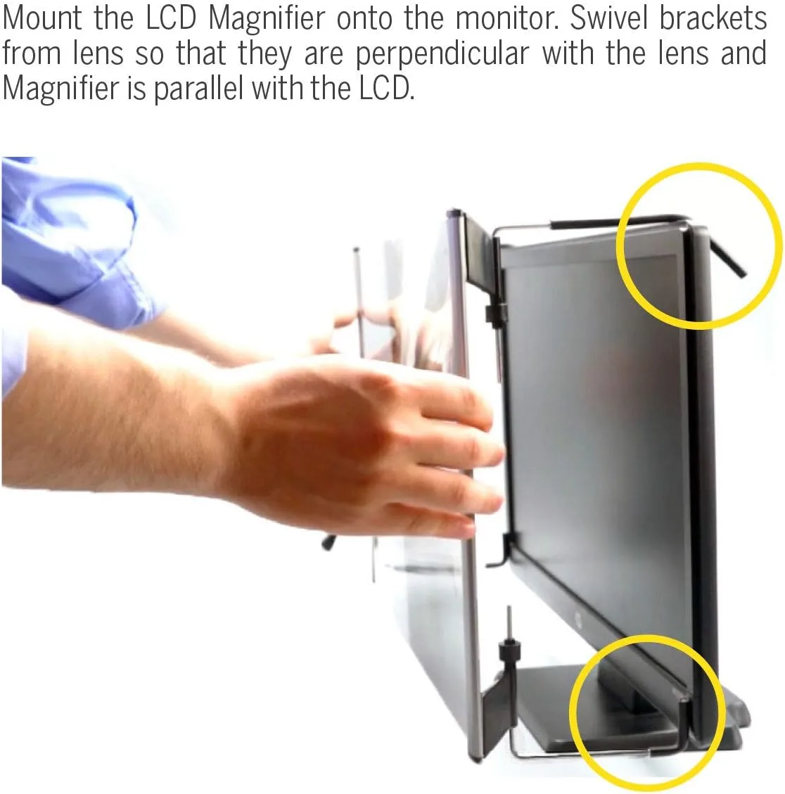 Kantek MAXVIEW LCD Monitor Magnifier