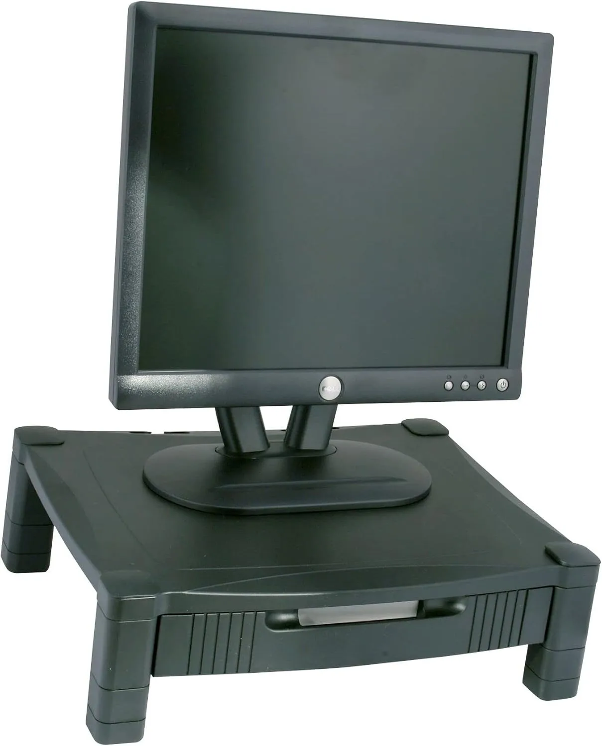 Kantek Adjustable Monitor Stand With Drawer