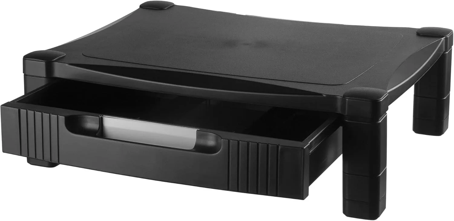 Kantek Adjustable Monitor Stand With Drawer