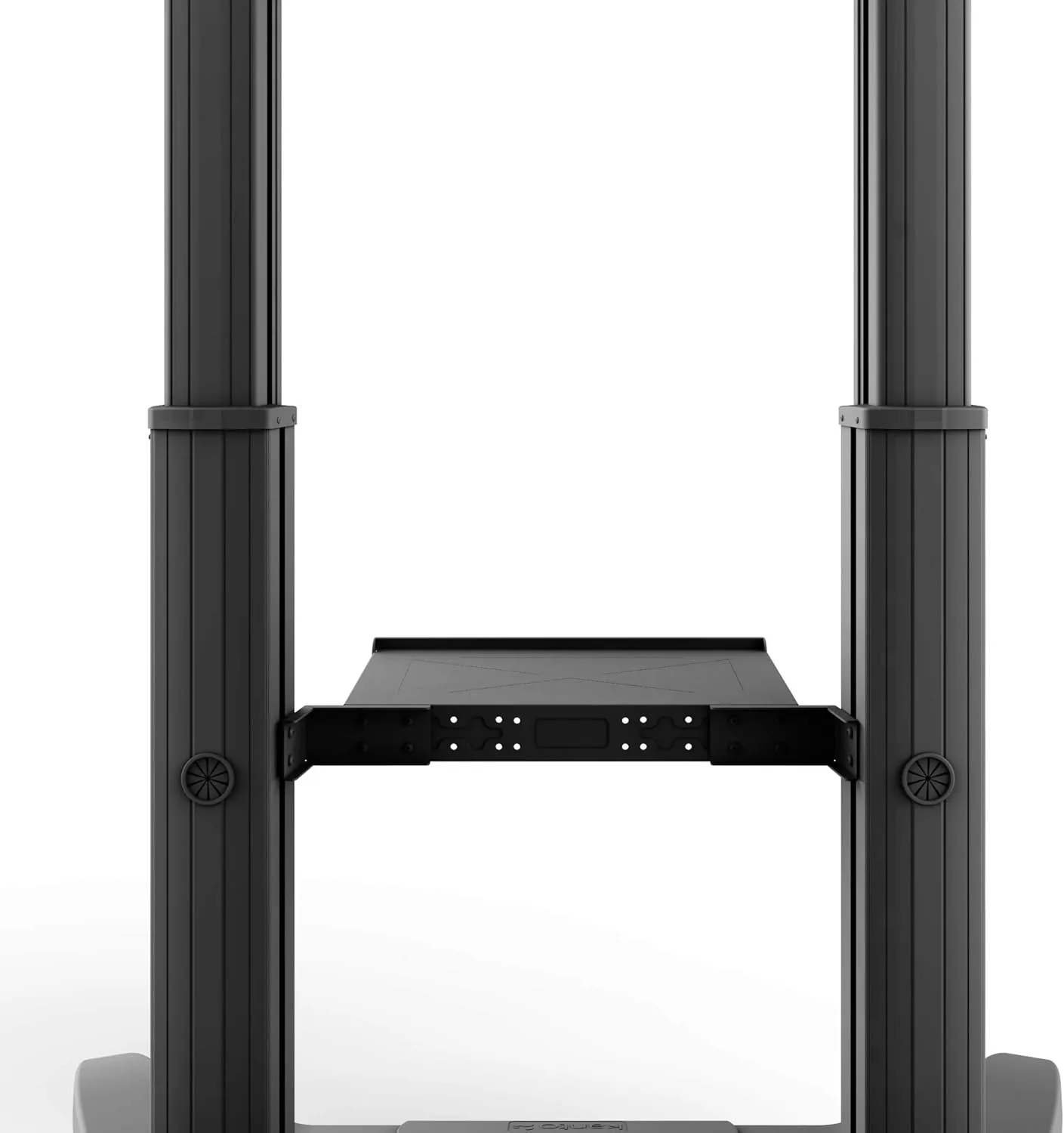 Kanto MTMA100PL Mobile TV Mount with Adjustable Shelf for 55-100" TVs - Black