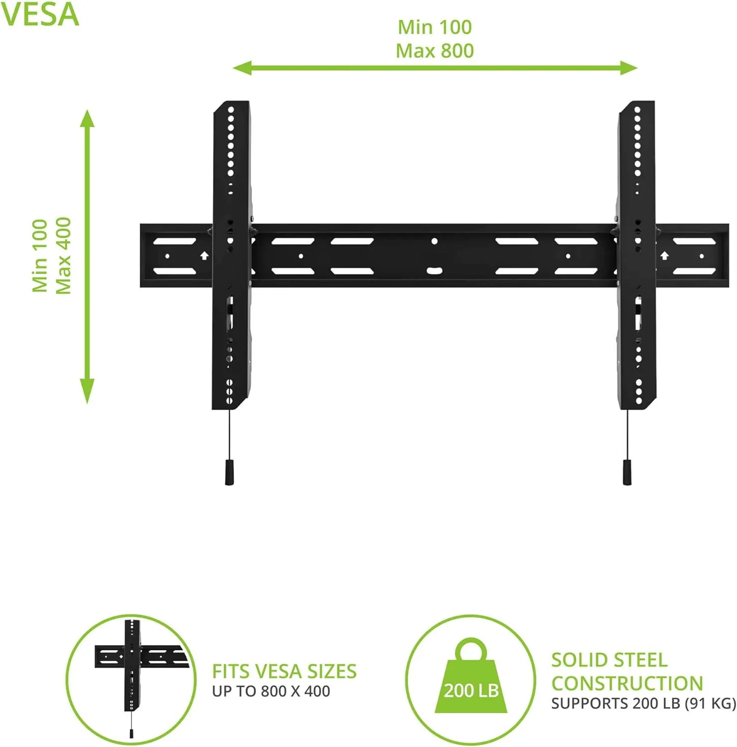 KANTO PT Tilting TV Wall Mount