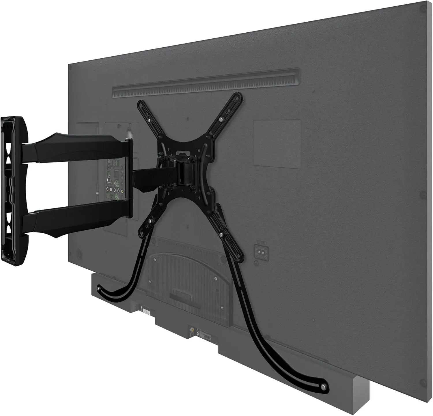 Kanto SB100 Sound Bar Mounting Bracket for Flat Panel TV - Black