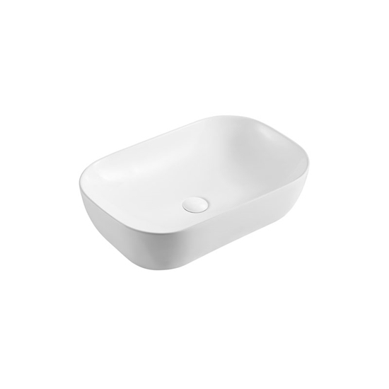 Lavoar baie KARAG, LT2143-PMW, 600x390x145 ALB MAT