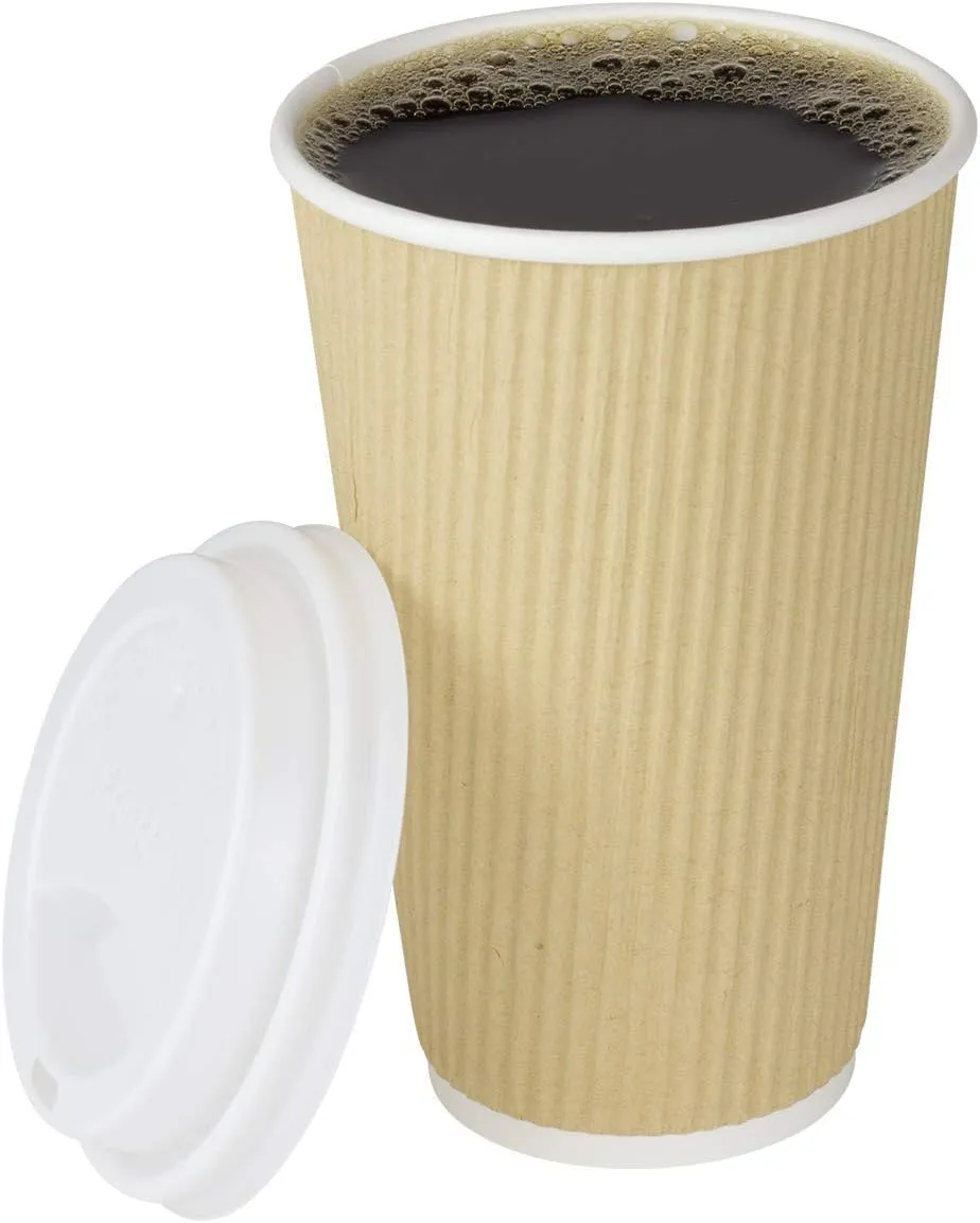 KARAT Premium Paper Hot Cups - Double Poly-Lined