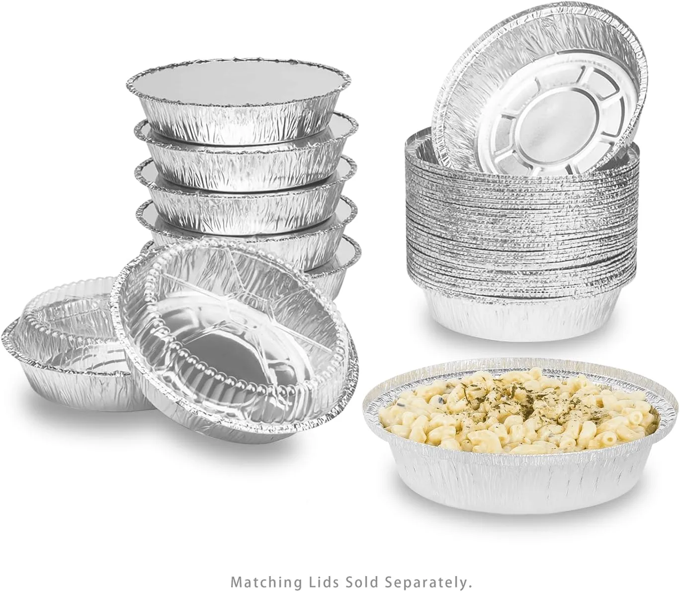 Karat Aluminum Foil Containers and OPS Dome Lids