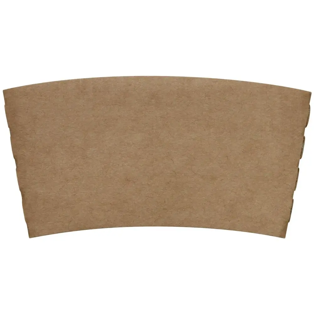 Karat C5300 (Kraft) Traditional Cup Sleeves for 10 oz. - 24 oz. Cups, Kraft (Pack of 1000)