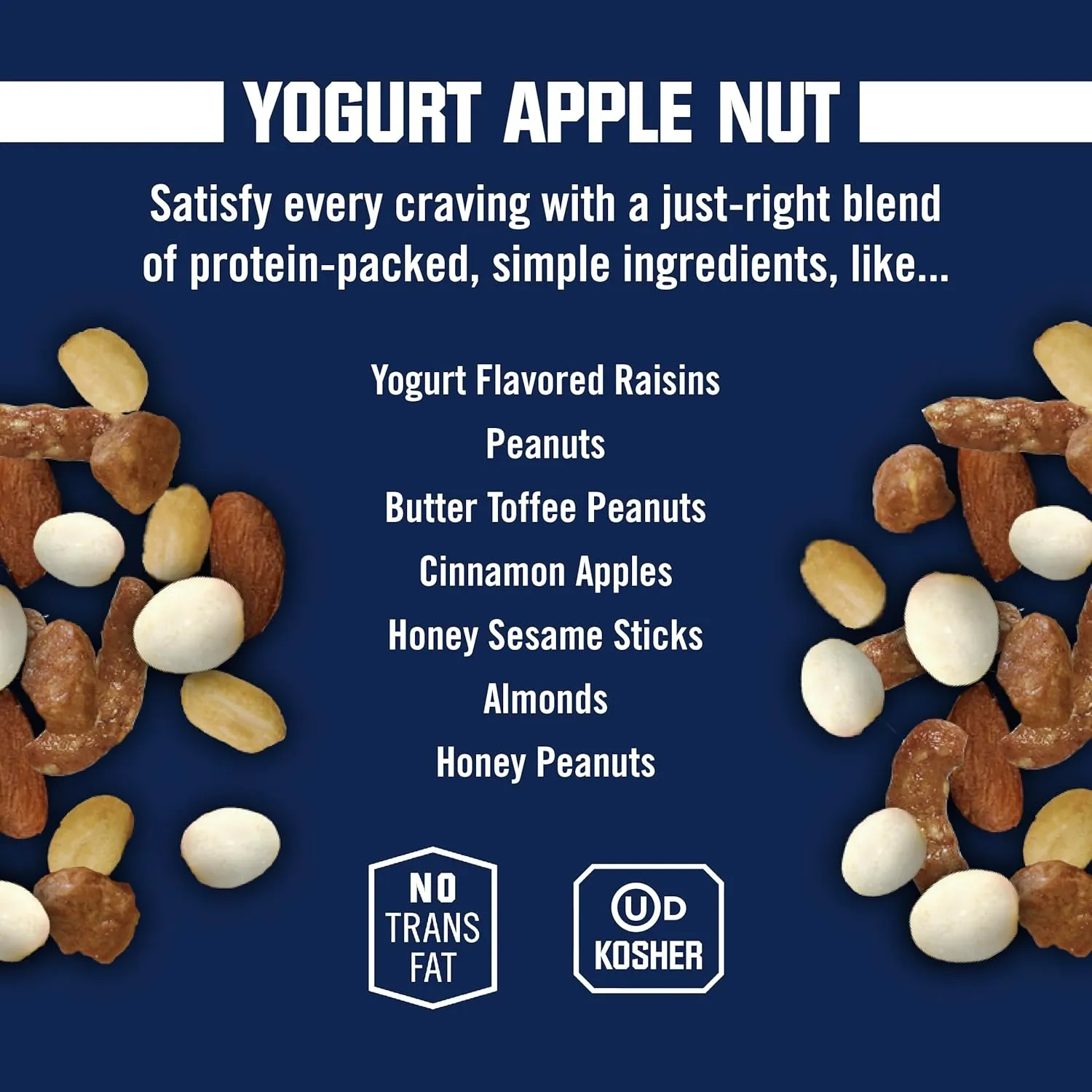 Kar’s Nuts Trail Mix Variety Pack, Pack of 24 – Yogurt Apple Nut, Mango Pineapple Mix, Sweet ‘N Spicy – Individually Wrapped