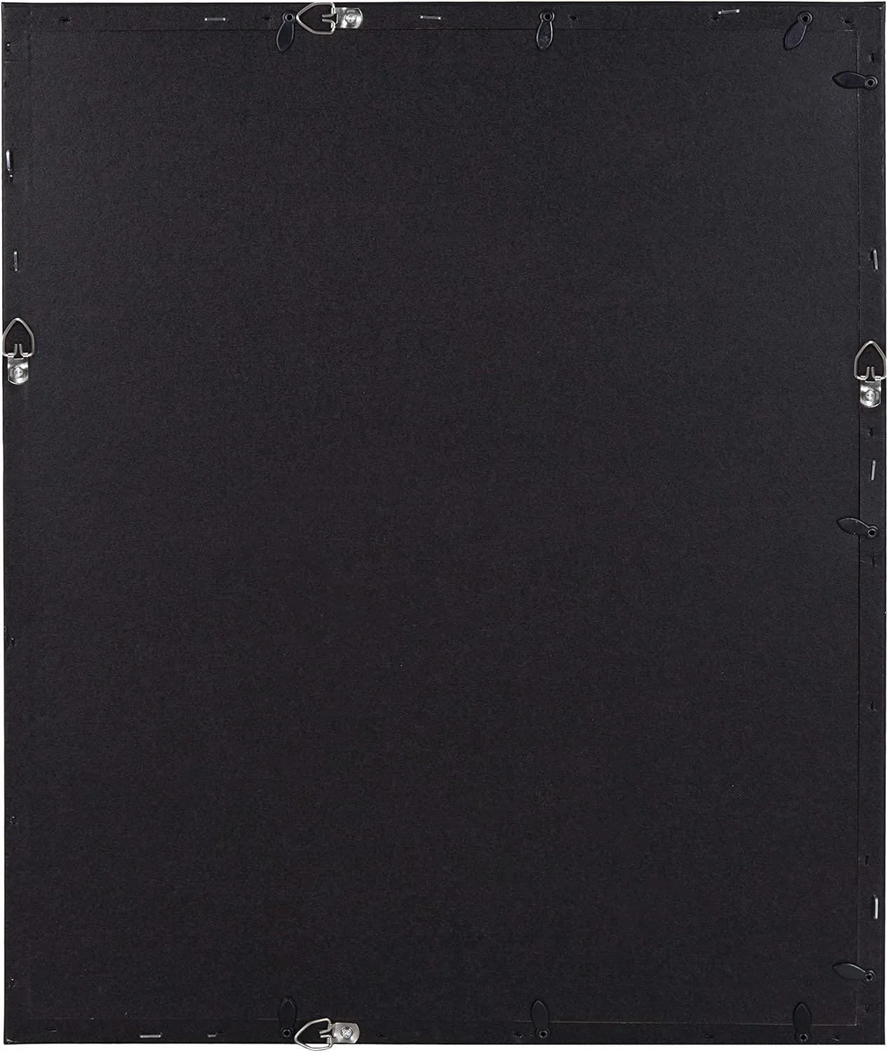 Kate and Laurel Adlynn Wall Picture Frame Set, 16" x 20" matted to 8" x 10", Warm Silver