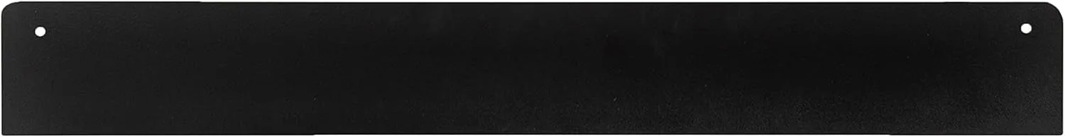 Kate and Laurel Mezzo Modern Metal Ledge Wall Shelf, 24" W x 4.25" D x 3" H, Black, Set of 2