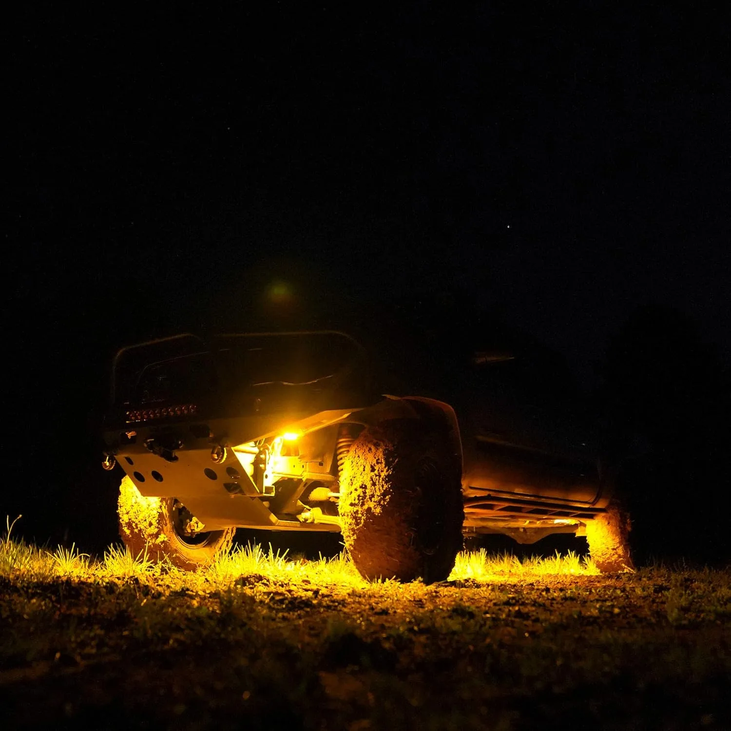 KC Cyclone V2 LED - Single Light - Amber Lens - 5W Flood Beam