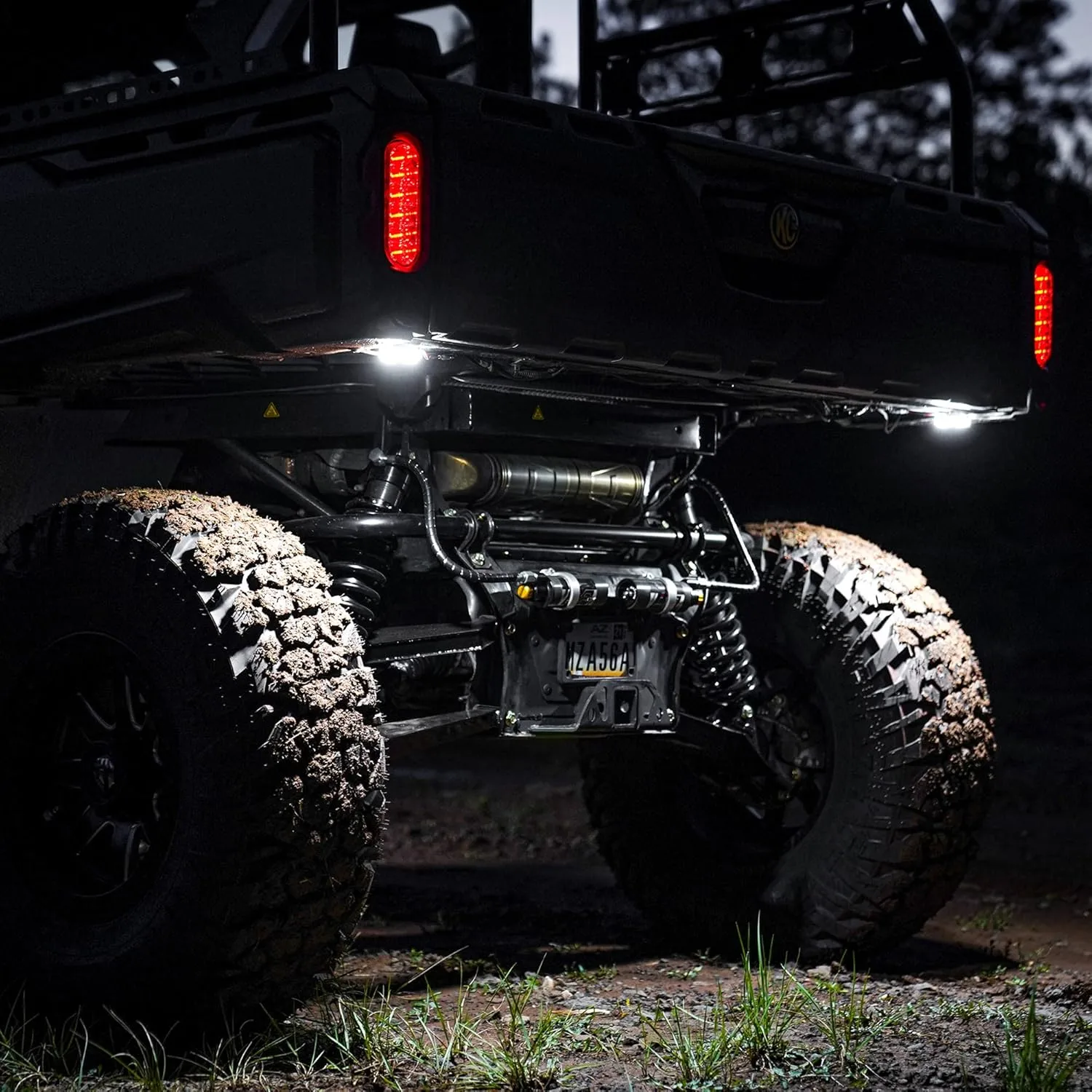 Cyclone V2 LED Rock Light - 6-Light System - Clear - 5W Flood Beam