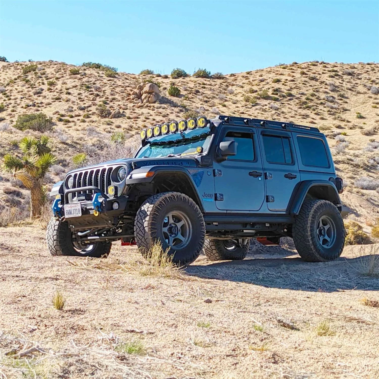 KC HiLiTES 7331 Bracket Set - 50" Light Bar - Overhead Mount - Pair - for Jeep 4xe