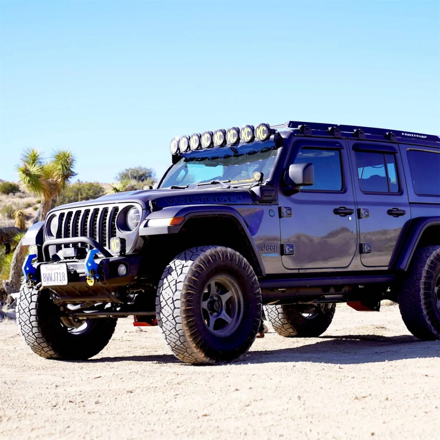 KC HiLiTES 7331 Bracket Set - 50" Light Bar - Overhead Mount - Pair - for Jeep 4xe